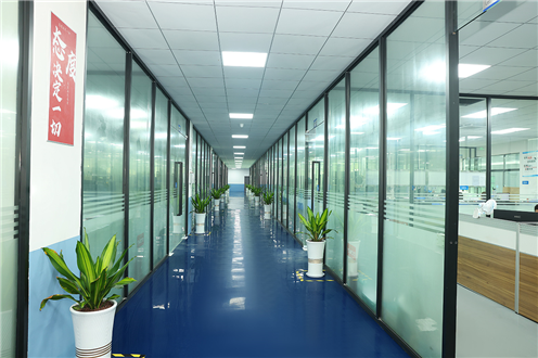 Second floor workshop corridor